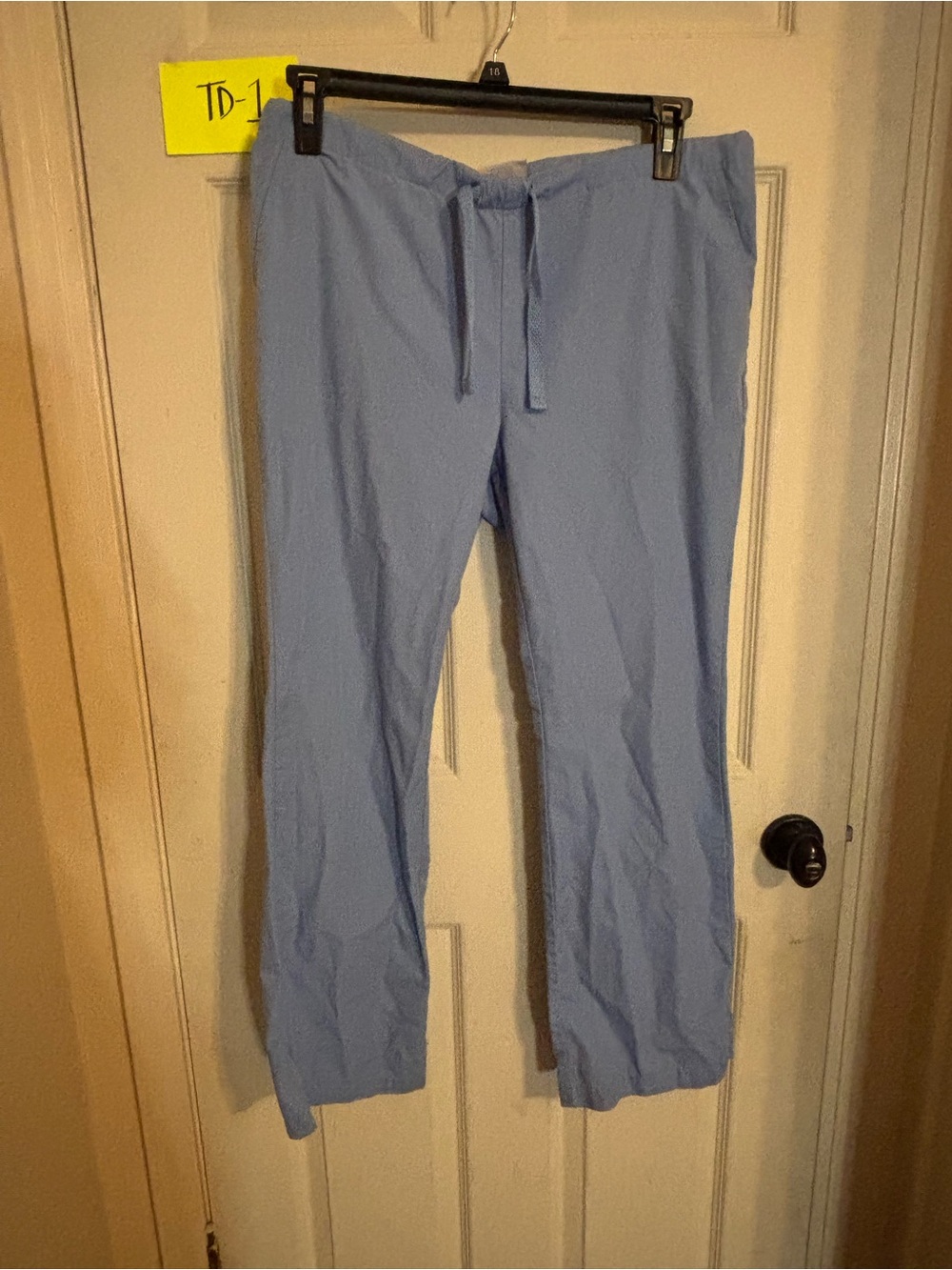 Light Blue Drawstring scrub Pants